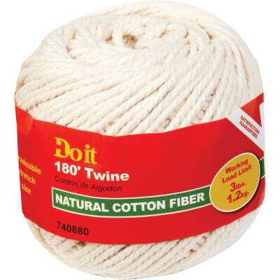 Do it Best #21 x 180 Ft. Natural Cotton Twine